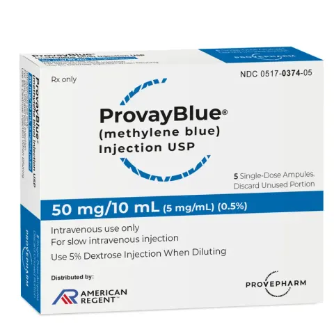 PROVEDYE, błękit metylenowy 0,5% ampułki po 2 ml, 5 szt.