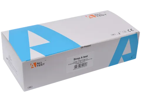 STREP A TEST, kasetowy do wykrywania antygenu Streptococcus A, 20 szt.