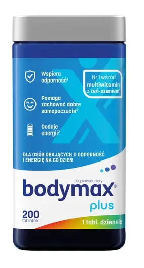 BODYMAX PLUS, tabletki, 200 szt.