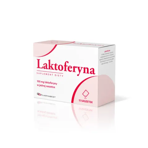 LAKTOFERYNA, saszetki z proszkiem 0.1 g, 15 szt.