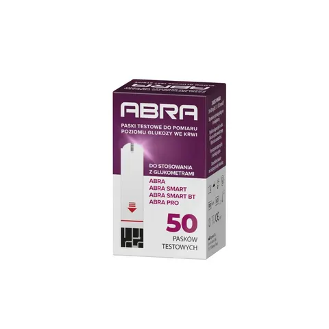 ABRA, paski testowe, 50 szt.