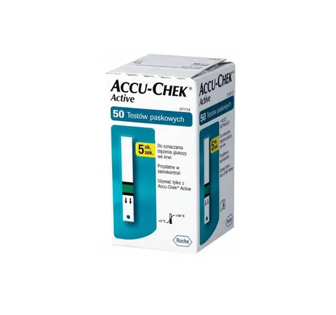 ACCU-CHEK ACTIVE, paski, 50 szt.