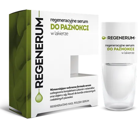 REGENERUM, regeneracyjne serum do paznokci, lakier, 8 ml