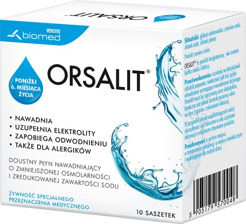 ORSALIT, proszek do sporządzania roztworu, 10 sztuk