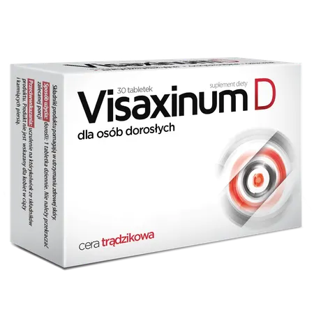 VISAXINUM D, dla osób dorosłych, tabletki, 30 szt.