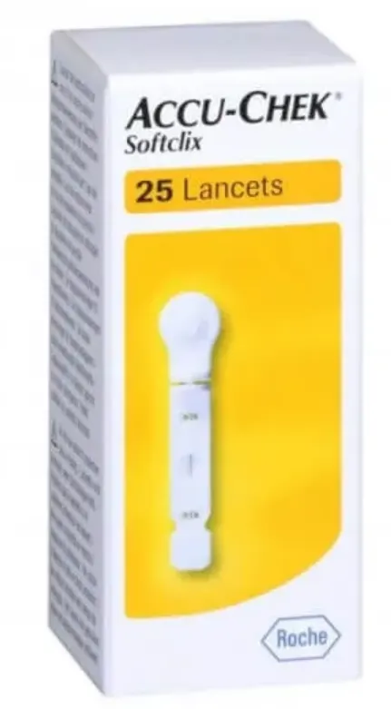 ACCU-CHEK SOFTCLIX, lancety, 25 szt.