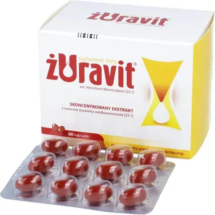 ŻURAVIT, kapsułki elastyczne, 60 szt.