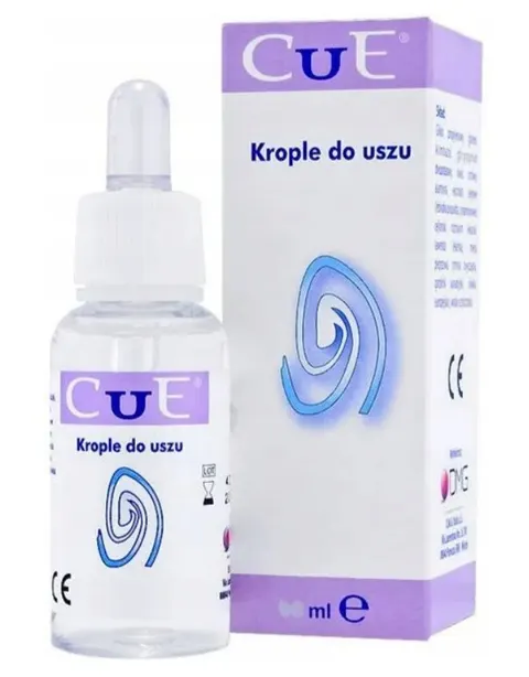 CUE, krople do uszu, 30 ml