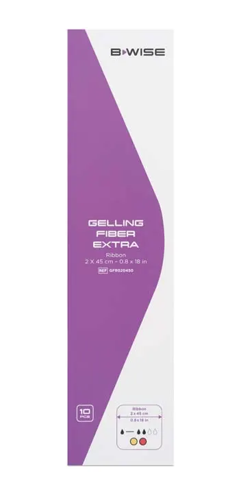 BWISE Opatrunek żelujący – Gelling Fiber Extra, 2x45 cm, 10 szt. (1)