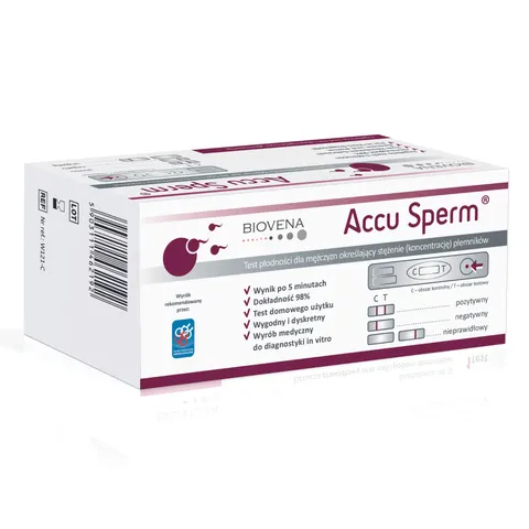 ACCU SPERM, test płodności dla mężczyzn, 1 szt.