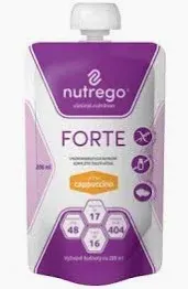 NUTREGO FORTE CAPPUCCINO, dieta wysokokaloryczna, płyn, 200 ml, 1 szt.