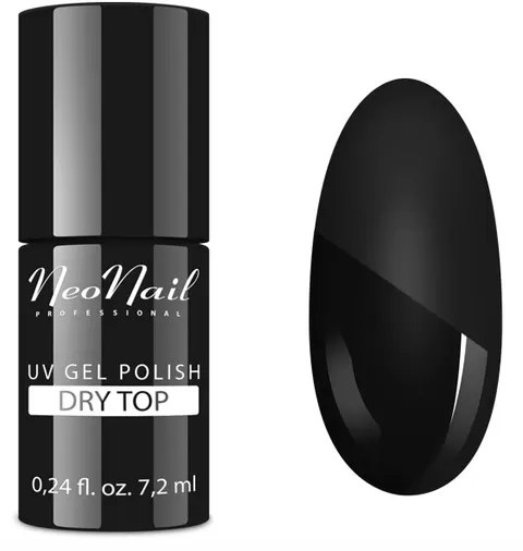 Neonail Lakier Hybrydowy Dry Top Bez Przemywania #