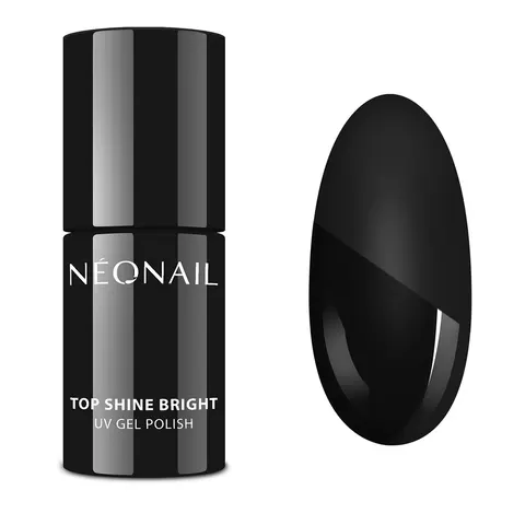 Neonail Lakier Hybrydowy Top Shine Bright #
