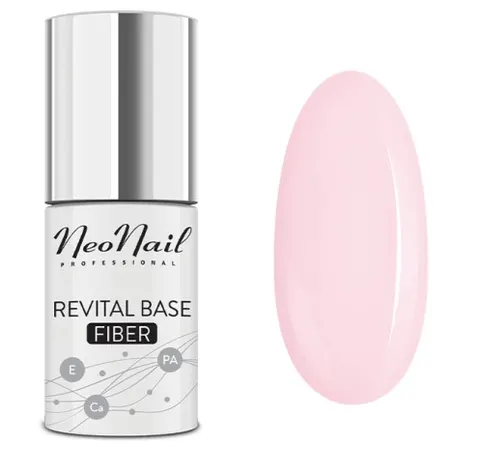 Neonail Baza Hybrydowa Revital Base Fiber Rosy Blush 7,2 ml