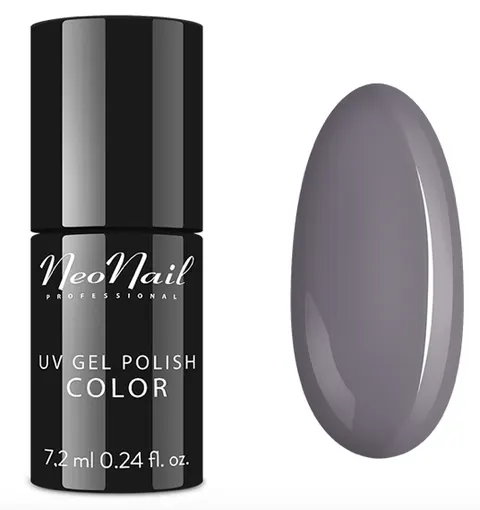 Neonail Lakier Hybrydowy Silver Grey 7,2 ml
