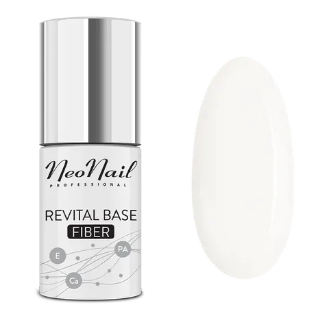 Neonail Lakier Hybrydowy Revital Base Fiber Milky Cloud 7,2 ml