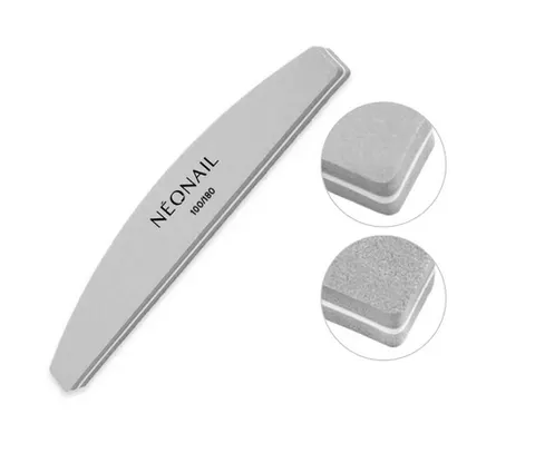 Neonail Polerka Łódka Szara 100/180