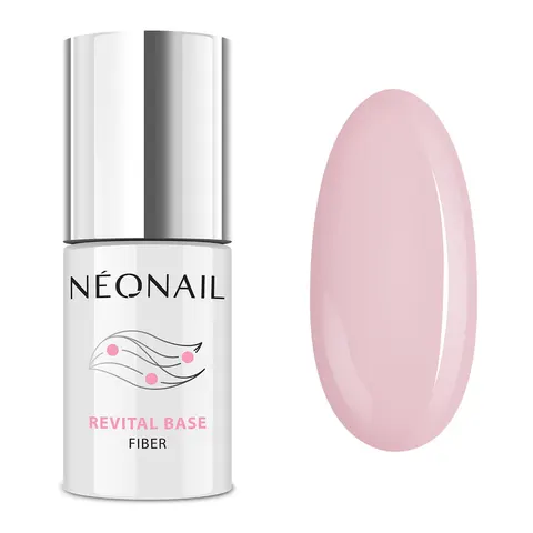 Neonail Lakier Hybrydowy Revital Base Fiber Creamy Splash 7,2 ml
