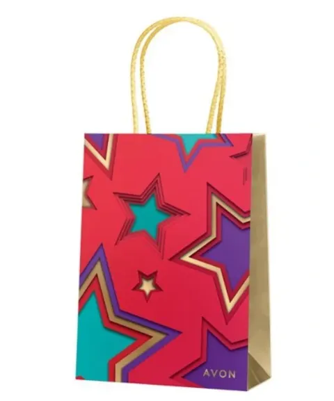 AVON TOREBKA PREZENTOWA GWIAZDKI Z UCHWYTEM
