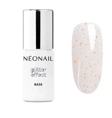 Neonail Baza Hybrydowa Glitter Effect Nude Sparkle 7,2 ml Lakier