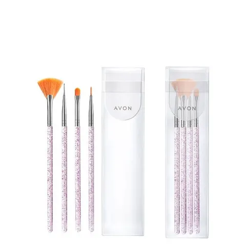 AVON ZESTAW DO DEKOROWANIA PAZNOKCI 4 PRODUKTY