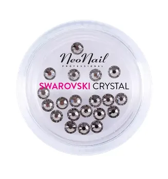 Neonail Cyrkonie Swarovski SS10 20 szt Black Diamond