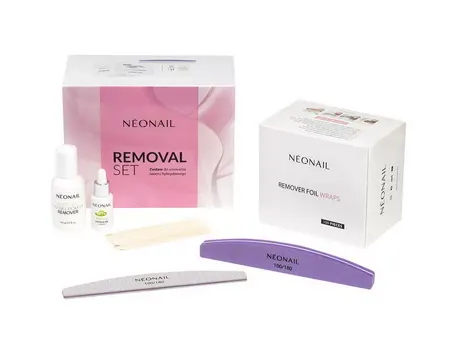 Neonail Zestaw do Ściągania Hybrydy Removal Set