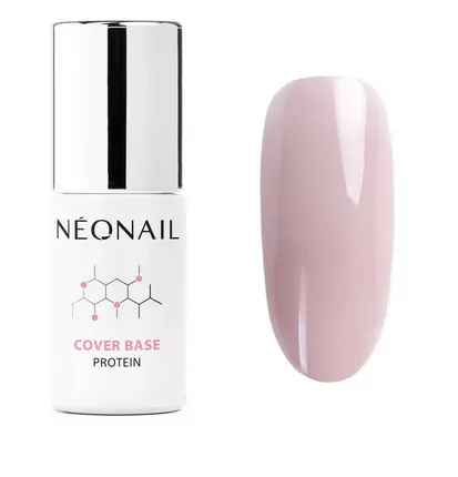 Neonail Baza Hybrydowa Cover Base Protein Sand Nude 7,2 ml