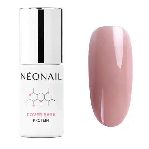 Neonail Baza Hybrydowa Cover Base Protein Pure Nude 7,2 ml