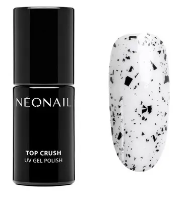 Neonail Lakier Hybrydowy Top Crush Black Gloss 7,2 ml