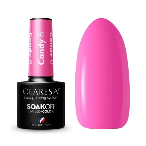 Claresa Candy 8 Lakier Hybrydowy 5g