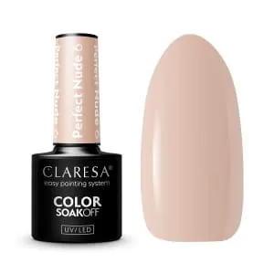 Claresa Perfect Nude 6 Lakier Hybrydowy 5g