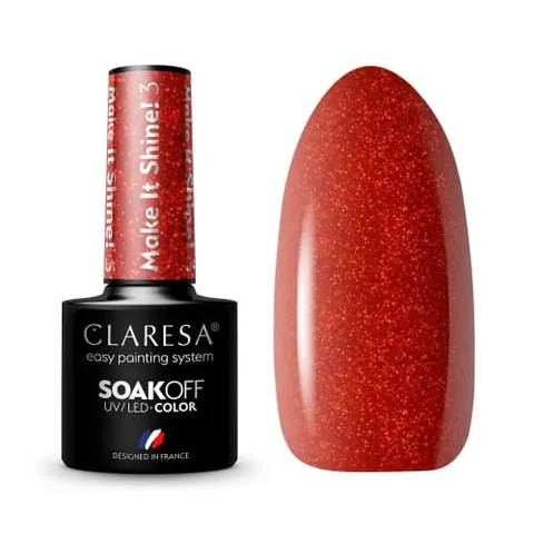 Claresa Make It Shine! 3 Lakier Hybrydowy 5g