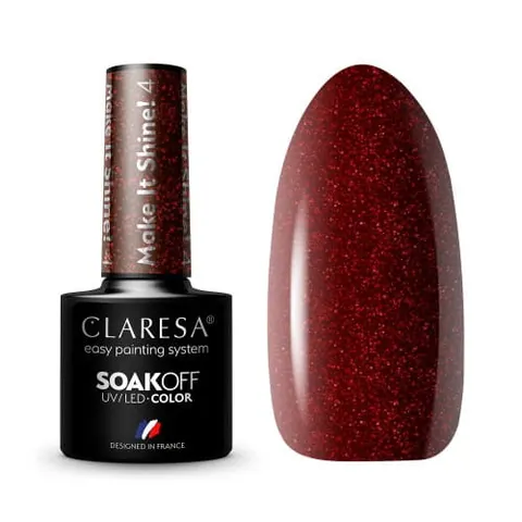 Claresa Make It Shine! 4 Lakier Hybrydowy 5g