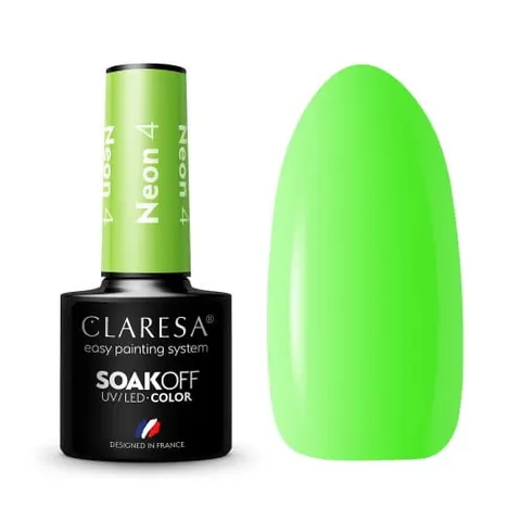 Claresa Neon 4 Lakier Hybrydowy 5g