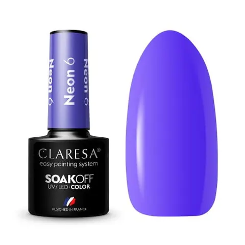 Claresa Neon 6 Lakier Hybrydowy 5g