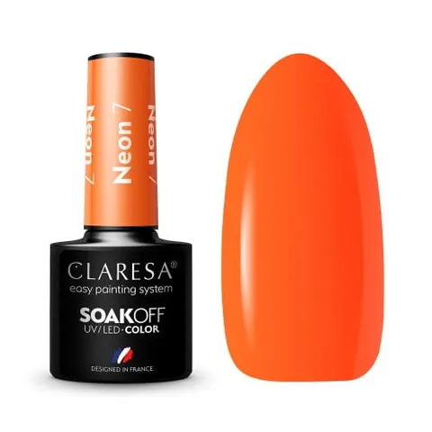 Claresa Neon 7 Lakier Hybrydowy 5g