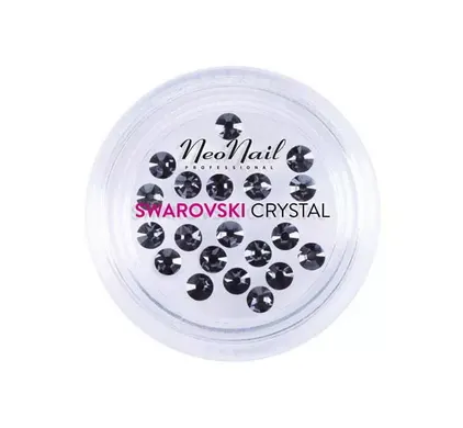 Neonail Cyrkonie Swarovski Jet 280 Hematite 20 szt