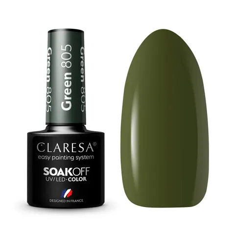 Claresa Green 805 Lakier Hybrydowy 5g