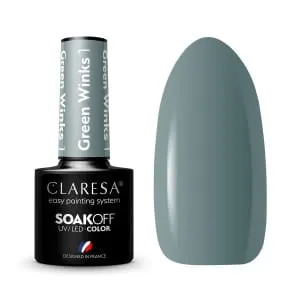 Claresa Green Winks 1 Lakier Hybrydowy 5g