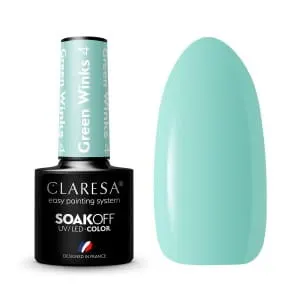 Claresa Green Winks 4 Lakier Hybrydowy 5g
