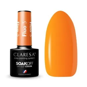 Claresa Fluo 3 Lakier Hybrydowy 5g