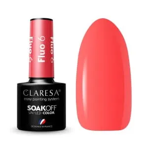 Claresa Fluo 6 Lakier Hybrydowy 5g
