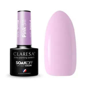 Claresa Pink 511 Lakier Hybrydowy 5g