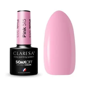 Claresa Pink 513 Lakier Hybrydowy 5g