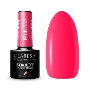 Claresa Pink 530 Lakier Hybrydowy 5g
