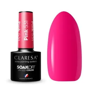 Claresa Pink 531 Lakier Hybrydowy 5g
