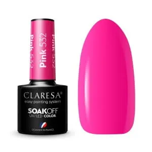 Claresa Pink 532 Lakier Hybrydowy 5g