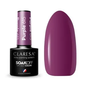 Claresa Purple 615 Lakier Hybrydowy 5g