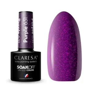Claresa Purple 631 Lakier Hybrydowy 5g